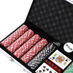 Poker Chip Set 500pcs with box - The Shopsite