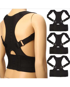 Posture Back Support Brace Belt Back Posture Corrector Lumbar Shoulder Support Brace Belt Men Women