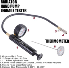 28Pc Radiator Pressure Test Set - The Shopsite