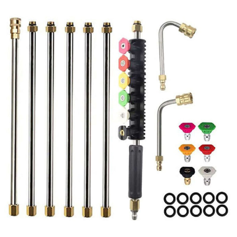 High Pressure Washer Wand Extension Set - The Shopsite