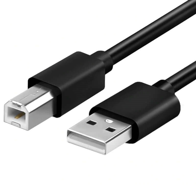 Printer Cable Usb 2.0 Printer Cable - A-Male To B-Male Cord - The Shopsite