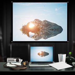 Projector Screen, 100 Inch 16:9 - The Shopsite