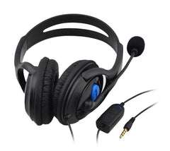 Ps4 Headset Gaming Headset,Wired Lightweight Headphones With Mic Volume Control For Ps4 Sony Playstation 4 /Pc - The Shopsite