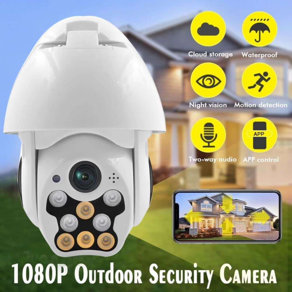 1080P PTZ Control Wireless security Camera - The Shopsite