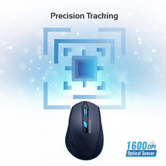 Promate Wireless Ergonomic Mouse