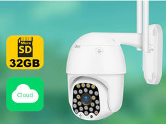 2MP Wireless Security Camera PTZ with 32GB Storage - The Shopsite