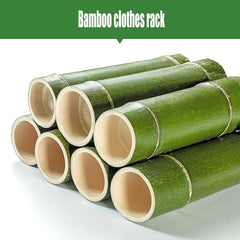 Bamboo Wardrobe Clothes Rack