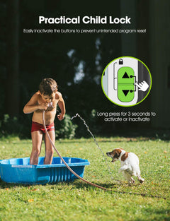 Rain Sensor Large Screen Automatic Watering Timed Watering Smart Irrigation Garden Lazy Automatic Watering - The Shopsite
