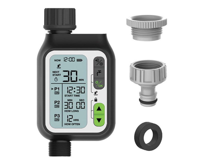Rain Sensor Large Screen Automatic Watering Timed Watering Smart Irrigation Garden Lazy Automatic Watering - The Shopsite