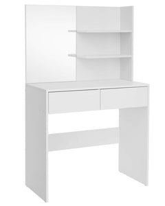 VASAGLE Vanity Table w/ Mirror & 2 Drawers