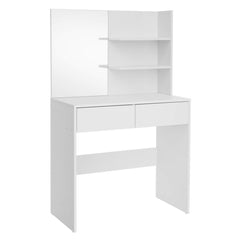 VASAGLE Vanity Table w/ Mirror & 2 Drawers