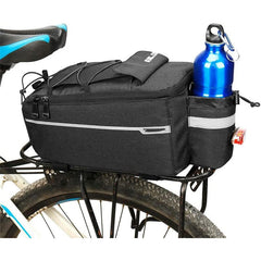 Bike Rear Seat Bag - 10 L Waterproof Bicycle Trunk Pannier Bag