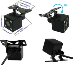 Car Rearview Reversing Camera 4 LED Night Vision - The Shopsite