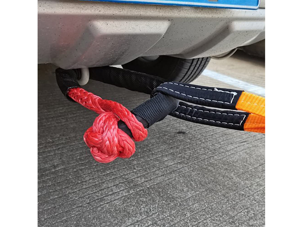 Soft Shackle Recovery Rope with Protective Sleeve - The Shopsite