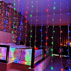 Curtain Lights 3*3m RGB Color - The Shopsite