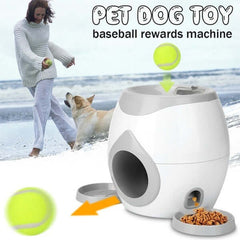 Fetch-N-Treat Dog Toy Tennis Ball Machine Fetch and Treat Toy - The Shopsite
