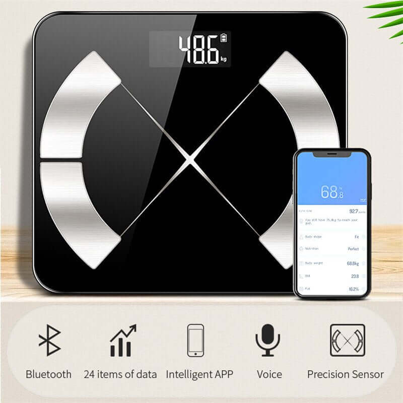 Bathroom Scales Bluetooth Body Fat Scale - The Shopsite