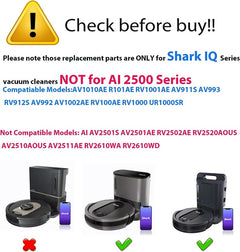 Replacement Parts for Shark IQ RV101AE (RV1001AE) RV1010AE IQ R101 (RV1001) RV20
