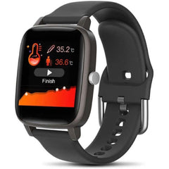 Android Smart Watch Heart rate Monitor with Body Temperature - The Shopsite