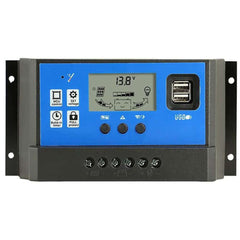 50A Solar Charge Controller With Dual Usb Port 12V/24V - The Shopsite