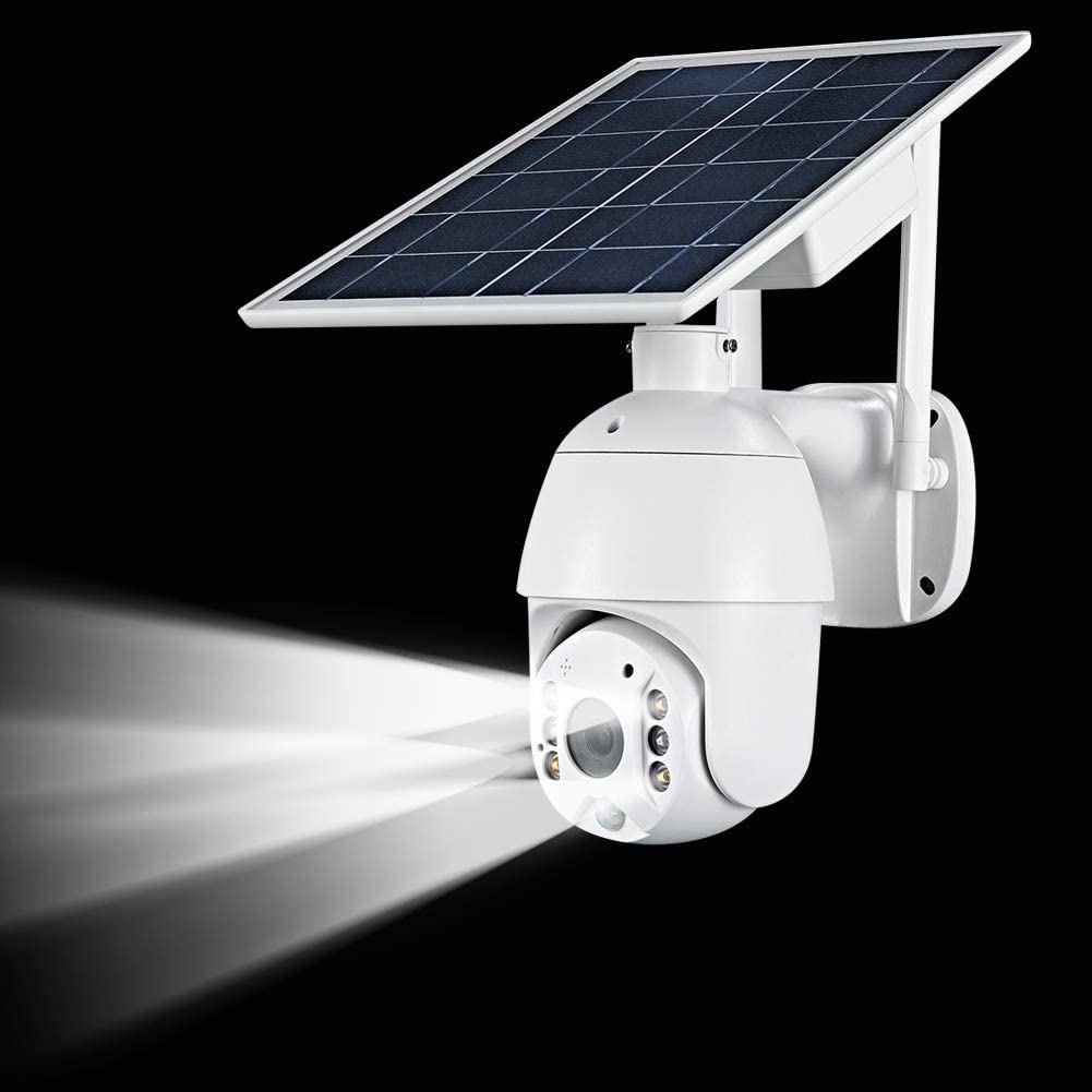 Solar Security Camera 1080P Two - way Audio - The Shopsite