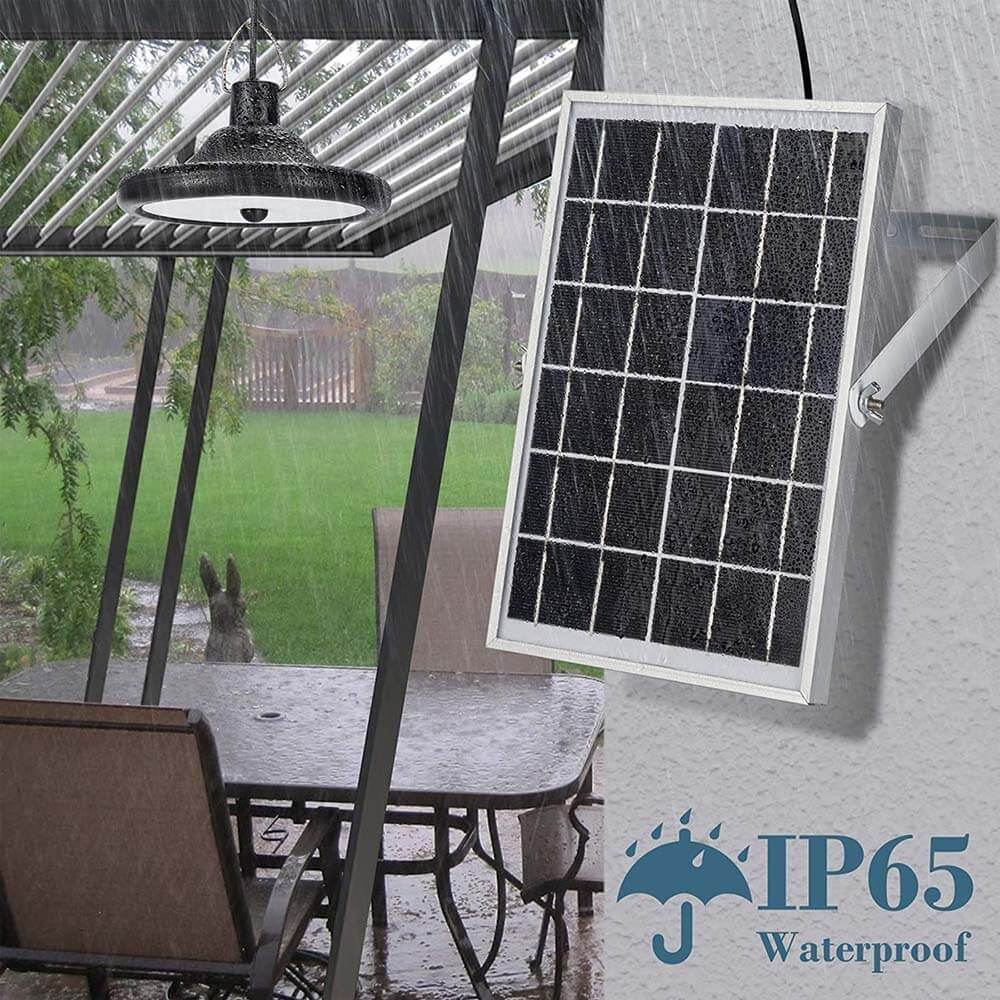 Double Head Solar Pendant Light Waterproof Outdoor Indoor Solar Lamp - The Shopsite