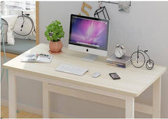 Computer Desk Workstation Sturdy Metal Frame Home Office Desk Table - The Shopsite
