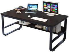 Computer Desk With Storage Bookshelf For Home Office,Desktop - The Shopsite