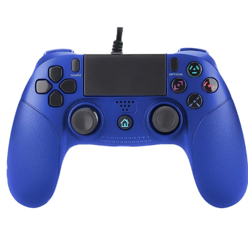 Replacement Controller PS4 Wired Blue