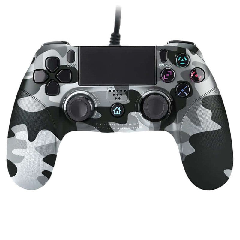 Replacement Controller for PS4 Gray Wired