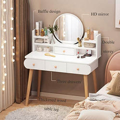 Dressing Table With Mirror - The Shopsite