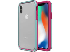 LifeProof SLAM Case For Apple iPhone X (BLUE TINT/PROCESS MAGENTA) - The Shopsite