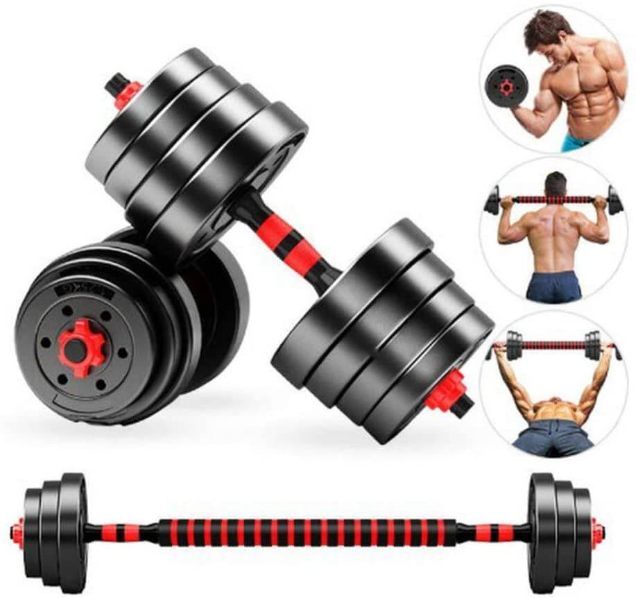 30kg Adjustable Weights Dumbbell Barbell Set - Main Image