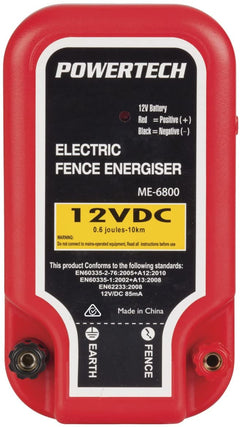 Electric Fence Energiser 12VDC ME6800 - The Shopsite