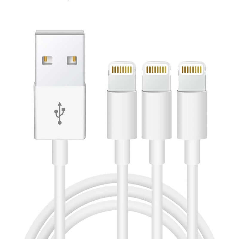 Foxconn iPhone Charger Cable 3Pcs Lightning