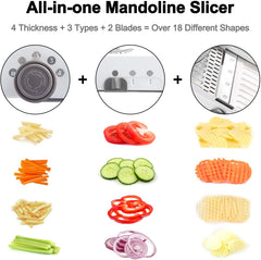 Vegetable Spiralizer Vegetable Mandoline Slicer - The Shopsite