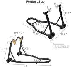 Motorcycle Wheel Stand Swingarm Spool Paddock Lift Combo - The Shopsite