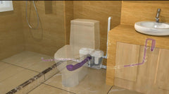 Macerator Sewage Pump Automatic Flush for Toilet Sink Shower Bathroom - The Shopsite