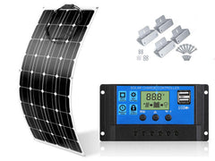 Flexible Solar Panel 150W 18V Monocrystalline - The Shopsite