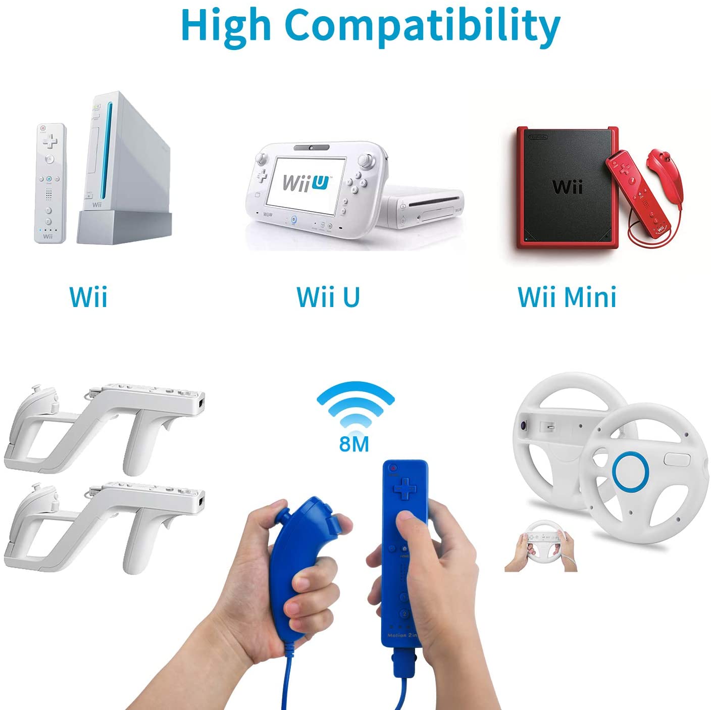 Wii Remote And Nunchuck Controller Replacement