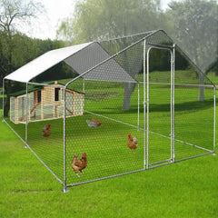 Outdoor Metal Chicken coop 3x2x2m