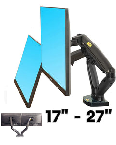 Dual Arm Monitor Stand Bracket Mount
