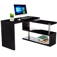 Computer desk with bookshelf - The Shopsite