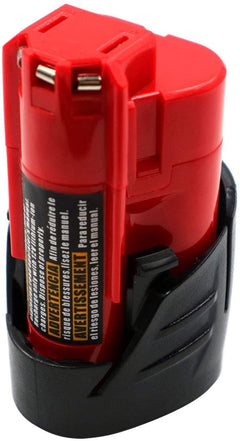 Milwaukee M12 battery 2000mAh replacement - The Shopsite