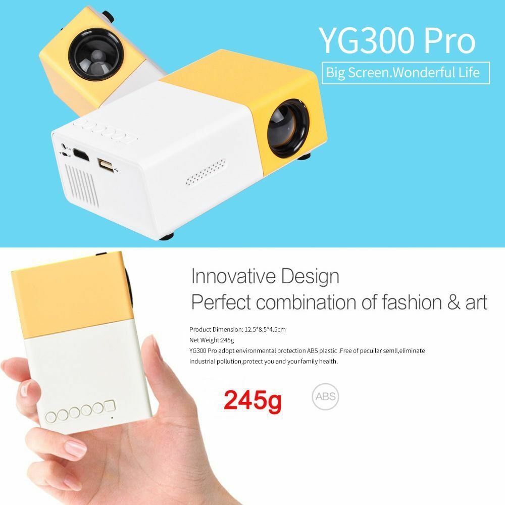 Portable Mini Projector Home Entertainment - The Shopsite