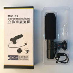 Camera Microphone with CR2 3V Li-battery - The Shopsite