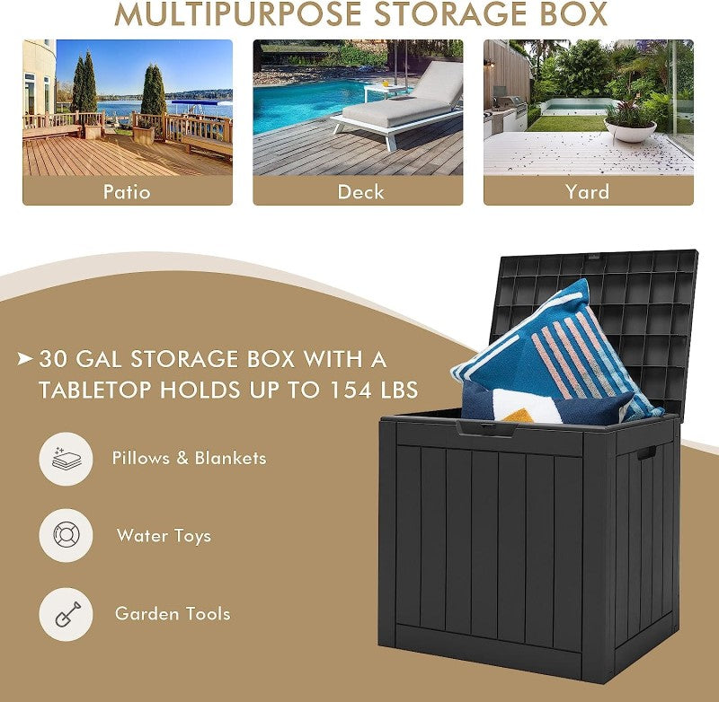 Outdoor Storage Box 118L - The Shopsite