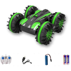 durable RC Racing Car, 2 In 1 360 Rotate Rc Cars, 2.4G Remote Control Stunt Car