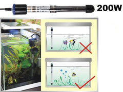 200W aquarium submersible water heater fish tank heaters - The Shopsite