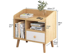 Bedside Table 1 Drawer - The Shopsite